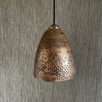 Einzigartiger Beleuchtung Kronleuchter | Deckenleuchte Schirm Moderne Pendelleuchte Keramiklampe von ThemeClay