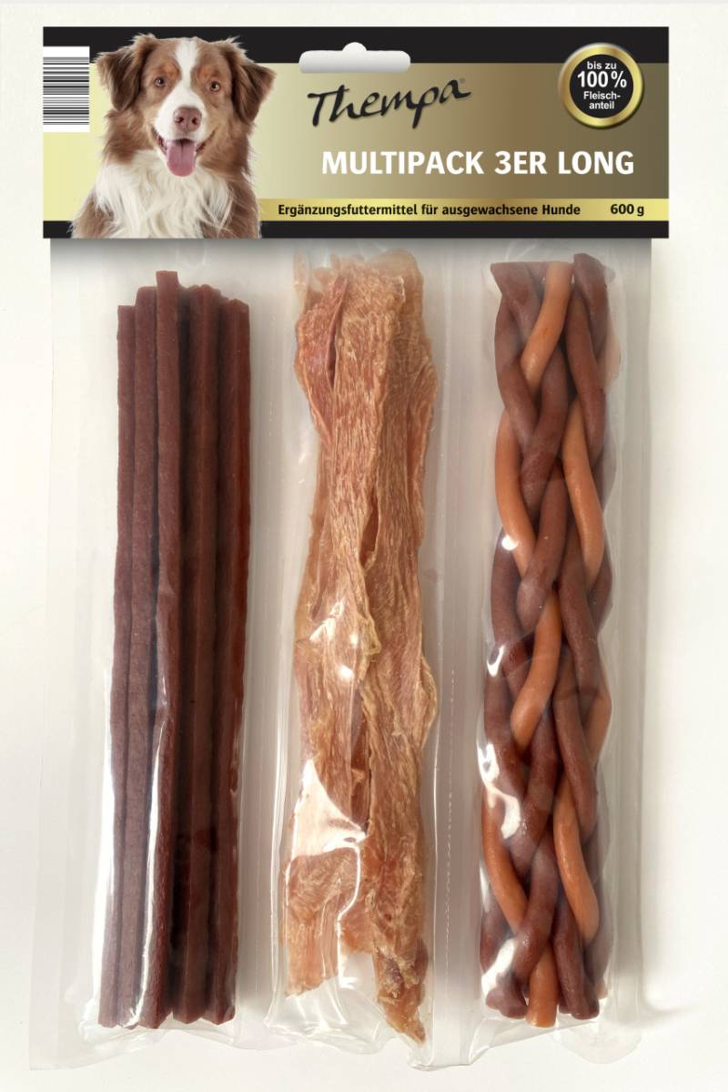 Thempa Hundesnack Multipack 3er Mix aus Kaustangen 600g von Thempa