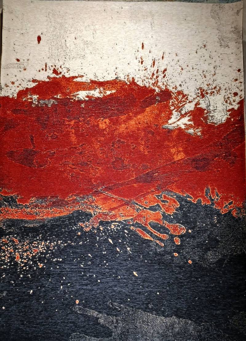 Theo Keller Webteppich Cosima ca. 160 x 230 cm in red multi von Theo Keller