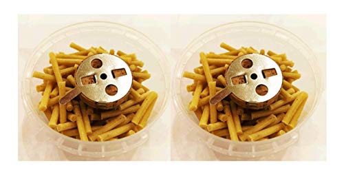 Christlich - Orthodoxe – Öl Lampe Öllampe – Vigil Lampe (καντήλι). Orthodox Metal Lamp Kantili – aus Bronze - ewiges Licht (Zubehör 120 x Docht) von Theonoi