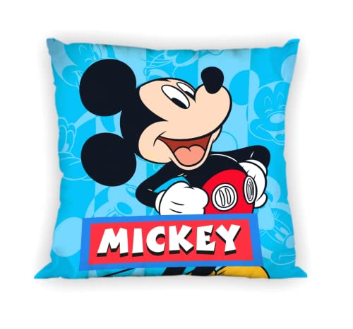 Theonoi Kinder Baby Kissenbezug Kissenhülle ohne Füllung ohne Kissen aus Baumwolle Verschiedene Motive (Mickey) von Theonoi