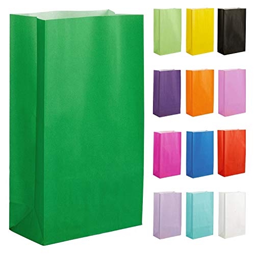 Thepaperbagstore 50 Grüne Partytüten aus Papier – 14x24.5x7cm - Bunte Geschenktüten aus Papier für Kinder- und Erwachsenenpartys, Geburtstage, Hochzeiten, Junggesellinnenabschiede und Süßigkeiten Thepaperbagstore 50 Grüne Partytüten aus Papier – 14x24.5x7cm - Bunte Geschenktüten aus Papier für Kinder- und Erwachsenenpartys, Geburtstage, Hochzeiten, Junggesellinnenabschiede und Süßigkeiten von Thepaperbagstore