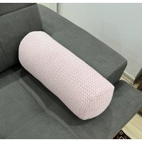 Bolster Kissen, Rosa Größe Kissenbezug, Baumwollkissen, Lendenkissen von Thepillowparadise