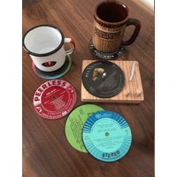 Schallplatten-Untersetzer & Halter | 4 Schallplatten Kostenlos von ThepointtopointShop