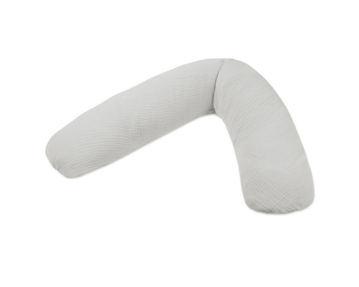 Theraline Stillkissen Dodo Premium - Nebelgrau, Lagerungskissen, Seitenschläferkissen 180 cm inkl. Bezug aus Musselin Theraline Stillkissen Dodo Premium - Nebelgrau, Lagerungskissen, Seitenschläferkissen 180 cm inkl. Bezug aus Musselin von Theraline