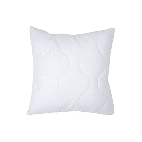 TherapieWelt Kopfkissen Atmungsaktiv Baumwolle Schlafkissen Geeignet für Alle Schlafpositionen Kissenfüllung Bettkissen Gesteppt Waschbar Größe: 40 x 40 cm TherapieWelt Kopfkissen Atmungsaktiv Baumwolle Schlafkissen Geeignet für Alle Schlafpositionen Kissenfüllung Bettkissen Gesteppt Waschbar Größe: 40 x 40 cm von TherapieWelt