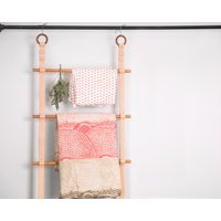 Hängedecke Leiter, Wandhalterung Oder Deckenhalterung, Leder Dekor Und Wandorganisation, Made in The Usa Hängedecke Leiter, Wandhalterung Oder Deckenhalterung, Leder Dekor Und Wandorganisation, Made in The Usa von TherasDecorandGifts