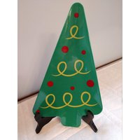 Entzückender Weihnachtsbaum Teller, Urlaub von TheresaWellsStifel