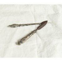 Sale Was 38 Set Von 2 Sterling Silber Vanity Tools Rsb von TheresaWellsStifel