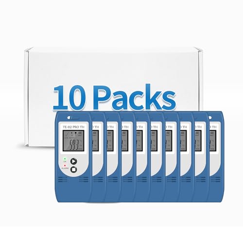ThermElc TE-02Pro-H Datenlogger Temperatur Luftfeuchtigkeit automatisc CSV und PDF Berichten, Vergleich von Daten, Überwachung von Kühl und Tiefkühllagern mit Kalibrierzertifikat-Temperatur Logger ThermElc TE-02Pro-H Datenlogger Temperatur Luftfeuchtigkeit automatisc CSV und PDF Berichten, Vergleich von Daten, Überwachung von Kühl und Tiefkühllagern mit Kalibrierzertifikat-Temperatur Logger von Therm La Mode