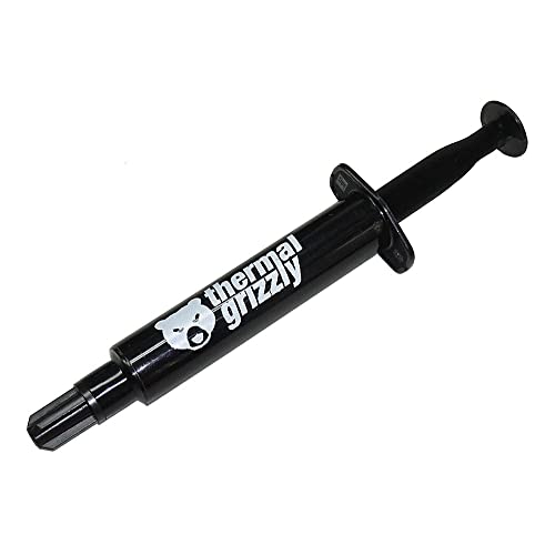 Thermal Grizzly - Hydronaut - Wärmeleitpaste Hochleistungsfett Umfangreiche Kühlsysteme und von Wasser Kühle für alle Kühlkörper CPU und GPU (7,8 Gramm / 3 ml) von Thermal Grizzly