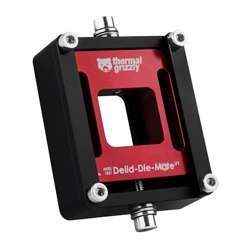 Thermal Grizzly Intel 1851 Delid-Die-Mate V1 - Premium Tool zur sicheren und effektiven Wärmeverteiler-Entfernung (delidden) an Intel LGA 1851 CPUs - Made in Germany Thermal Grizzly Intel 1851 Delid-Die-Mate V1 - Premium Tool zur sicheren und effektiven Wärmeverteiler-Entfernung (delidden) an Intel LGA 1851 CPUs - Made in Germany von Thermal Grizzly