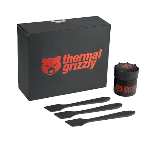 Thermal Grizzly - Kryonaut extreme - 33.84 Gramm/9 ml - Extrem Hochleistungsfähige Wärmeleitpaste - Für Maximale Wärmeleitfähigkeit beim Overclocking von CPU/GPU/PS4/PS5/Xbox von Thermal Grizzly