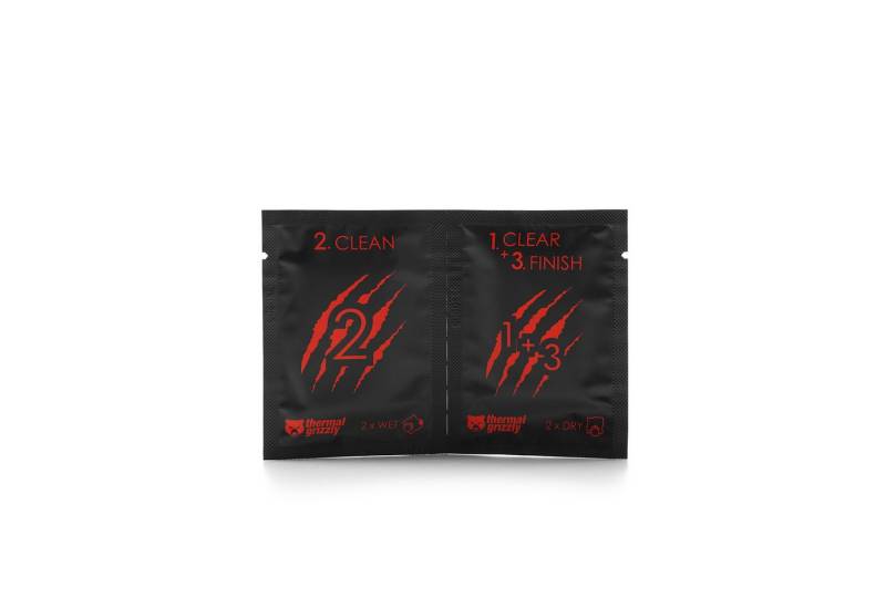 Thermal Grizzly Thermal Grizzly TG Cleaning Wipes 10 Stk. Reinigungstücher (Wärmeleitpaste, CPU, GPU) von Thermal Grizzly