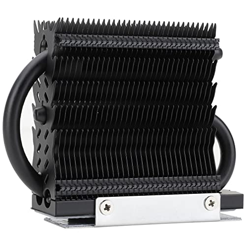 Thermalright HR-09 2280 PRO zwarte SSD heatsink, dubbelzijdig koellichaam, met thermisch siliconenkussen voor M.2 SSD PC en computer, Desktop SSD-koeler met hoge prestaties von THERMALRIGHT