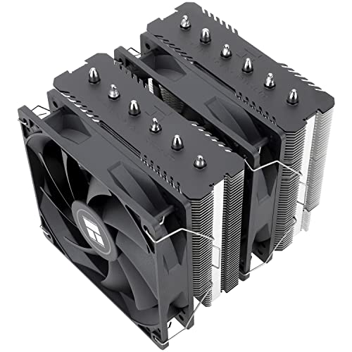 Thermalright Peerless Assassin 120 SE CPU Luftkühler, 6 Heat Pipes Kühler, Dual 120mm TL-C12C PWM Lüfter,Aluminium Kühlkörper Abdeckung,AGHP Technologie, für AMD AM4/AM5 Intel 1700/1150/1151/1200 von THERMALRIGHT