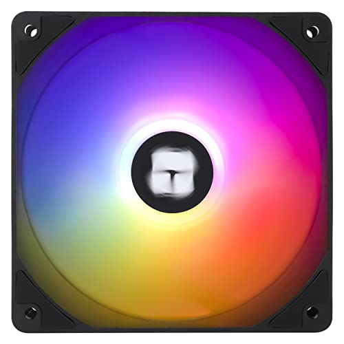 Thermalright TL-C12C-S CPU Lüfter 120mm ARGB Gehäusekühler Lüfter,4pin PWM leiser Computerventilator mit S-FDB Lager enthalten,bis zu 1550RPM von THERMALRIGHT