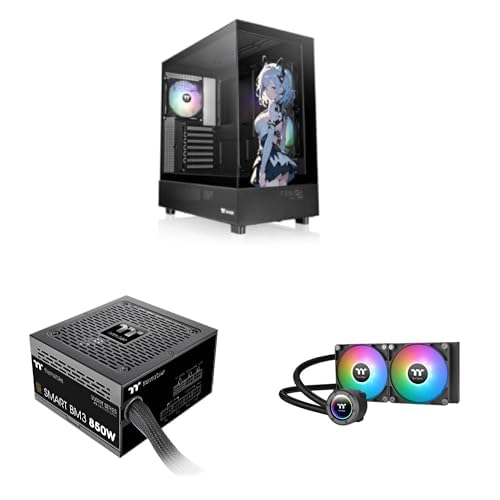 Bundle aus Thermaltke View 270 SP Edition | Mid Tower Chassis | Black + Smart BM3 850W Netzteil | Semi-Modular + TH240 V2 ARGB | All-In-One Liquid Cooler von Thermaltake