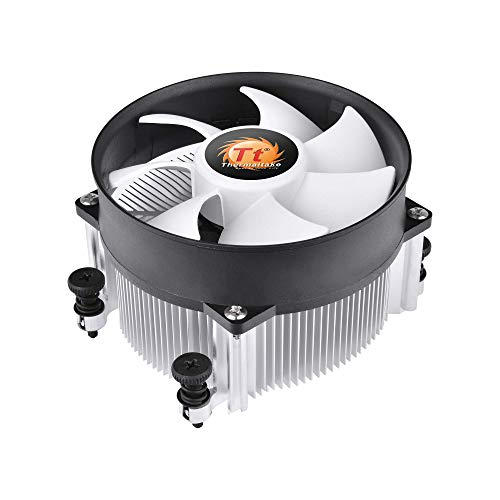 Thermaltake 95 W Gravity A2 CPU-Kühler, 92 mm, 4-polig, PWM, 1200~3500 U/min, Aluminium-Extrusions-CPU-Kühler für AMD AM4 CL-P078-AL09WT-A von Thermaltake