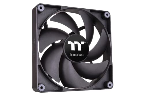 Thermaltake CT140 PC Cooling Fan | 2 Pack, Schwarz von Thermaltake