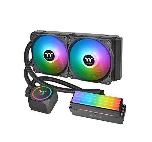 Thermaltake Floe RC 240 Memory & CPU AIO Liquid Cooler | PC-Wasserkühlung | CPU-Kühler | Leise-Kühlung | LCS | RAM-Kühlung von Thermaltake