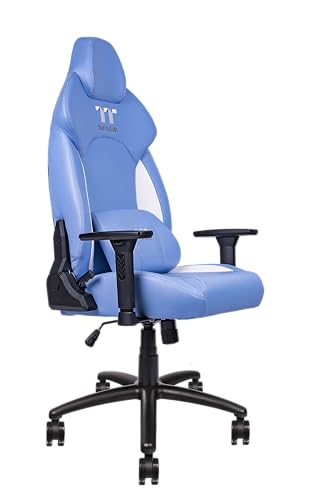 Thermaltake Gaming Chair, blau/weiß, Einheitsgröße von Thermaltake