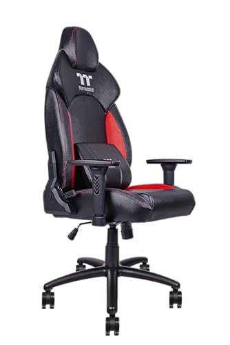 Thermaltake Gaming Chair, schwarz/rot, Einheitsgröße von Thermaltake