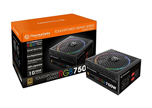 Thermaltake Power Supply 750 W Toughpower Grand RGB 80Plus Gold, Schwarz von Thermaltake