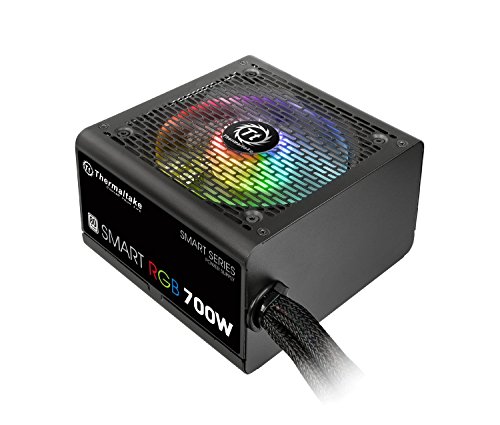 Thermaltake Smart RGB 700W | PC-ATX-Netzteil | 80-Plus | leiser 120 Lüfter | EU zertifiziert | schwarz von Thermaltake