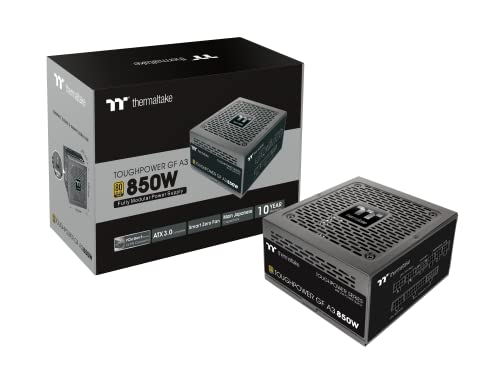 Thermaltake Toughpower GF A3 850W Gold | Voll-modular | ATX 3.0 | PCIe Gen 5 Thermaltake Toughpower GF A3 850W Gold | Voll-modular | ATX 3.0 | PCIe Gen 5 von Thermaltake