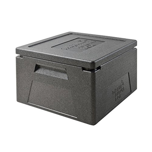 Thermo Future Box®Boxer GN 2/3 Premium Thermobox,Transportbox Warmhaltebox und Isolierbox mit Deckel,27 Liter Pizzabox,Thermobox aus EPP (expandiertes Polypropylen) von Thermo Future Box