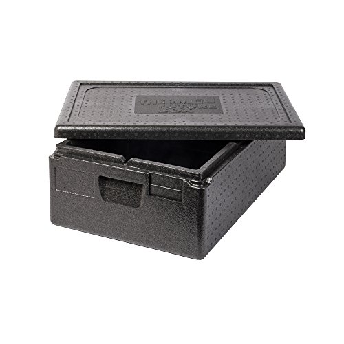 Thermo Future Box GN 1/1 Premium Thermobox Kühlbox, Transportbox Warmhaltebox und Isolierbox mit Deckel,30 Liter 60 x 40 Thermobox,Thermobox aus EPP (expandiertes Polypropylen) von Thermo Future Box