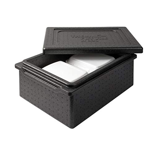 Thermo Future Box Lunchbox Thermobox Kühlbox, Transportbox Warmhaltebox und Isolierbox mit Deckel,20 Liter 51 x 36,5 cm Dinnerbox,Thermobox aus EPP (expandiertes Polypropylen) von Thermo Future Box