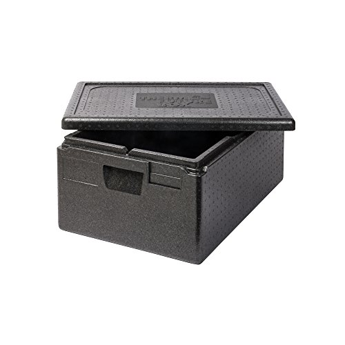 Thermo Future Box GN 1/1 Premium Thermobox Kühlbox, Transportbox Warmhaltebox und Isolierbox mit Deckel,39 Liter 60 x 40 Thermobox,Thermobox aus EPP (expandiertes Polypropylen) von Thermo Future Box