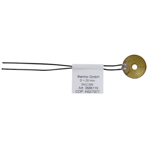 Thermo TECH Polyimid Heizfolie selbstklebend 5 V 2.5 W Schutzart IPX4 (Ø) 20 mm von Thermo TECH
