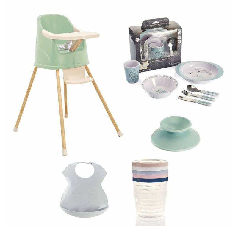 ThermoBaby Kindergeschirr-Set Kindersitz Youpla grün von ThermoBaby