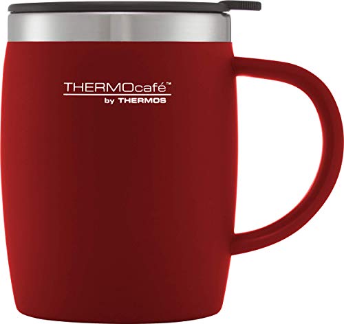 Thermo Cafe 105095 Reisebecher, rot, 450 ml von ThermoCafe