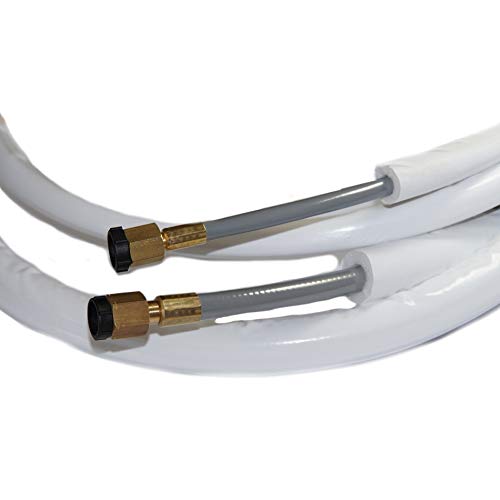 FLEX-TUBE | Leitungspaket | 1/4 | 3/8 | 3 Meter | fertig montiert von ThermoFlux