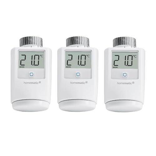 Homematic IP by ThermoFLUX Set Heizkörperthermostat | 3er Pack | HmIP-EK-2 Homematic IP by ThermoFLUX Set Heizkörperthermostat | 3er Pack | HmIP-EK-2 von ThermoFlux