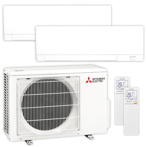 Mitsubishi by ThermoFLUX Multisplit Klimaanlage Set | MSZ-AY | 2,5 kW + 2,5 kW von ThermoFlux