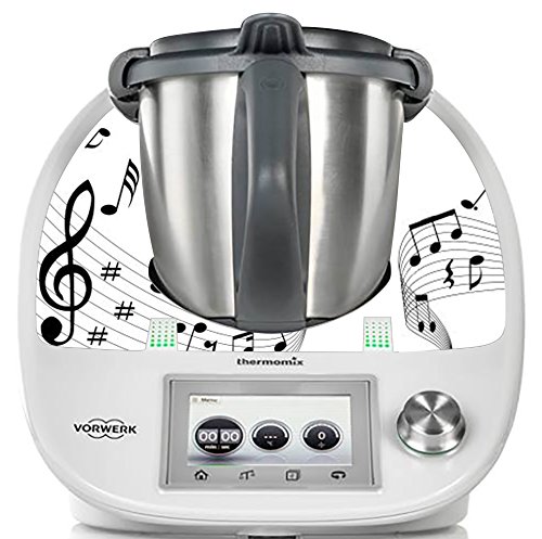 Deko-Aufkleber sticker für Thermomix TM5 Music von Thermodernizate.com