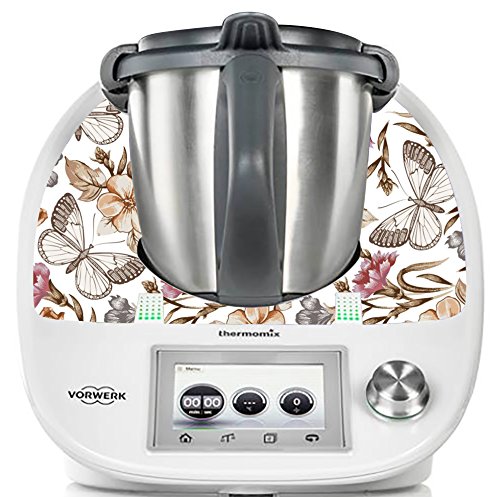 Deko-Aufkleber sticker für Thermomix TM5 schmetterlinge von Thermodernizate.com