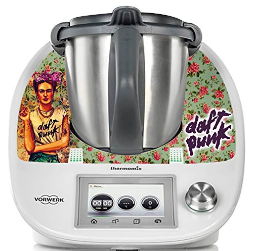 Thermodernizate - Frida Kahlo Vinylaufkleber für Thermomix TM5 von Thermodernizate.com