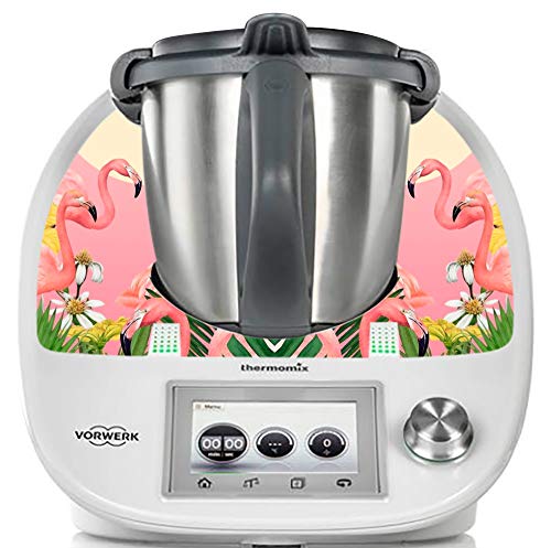 Thermodernizate.com Vinyl-Aufkleber für Vorwerk Thermomix TM5 Flamengos von Thermodernizate.com