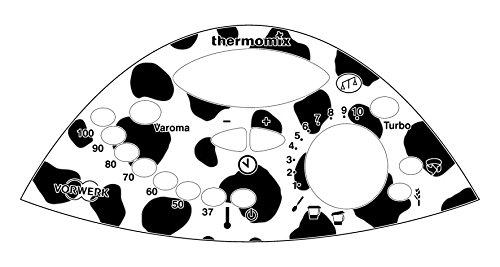 Thermodernizate.com Bedienfeld-Sticker für Thermomix Tm31 Kuh von Thermodernizate.com