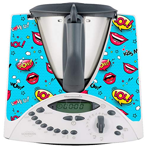 Thermodernizate.com Vinyl-Aufkleber für Vorwerk Thermomix TM31 WE Love You von Thermodernizate.com