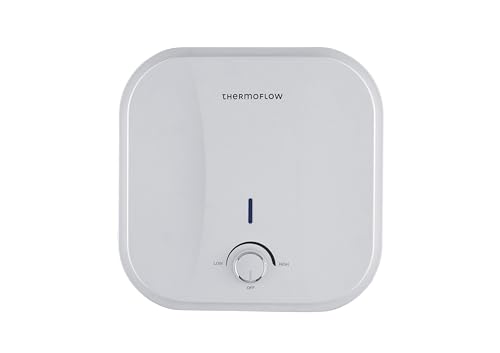 Thermoflow DS 15O Obertischspeicher druckfest | Warmwasserboiler 15 L Speichervolumen | Elektro-Warmwasserboiler G 1/2" Anschluss | 30-75 °C | 65 °C in 31 min. [Energieklasse B] von Thermoflow