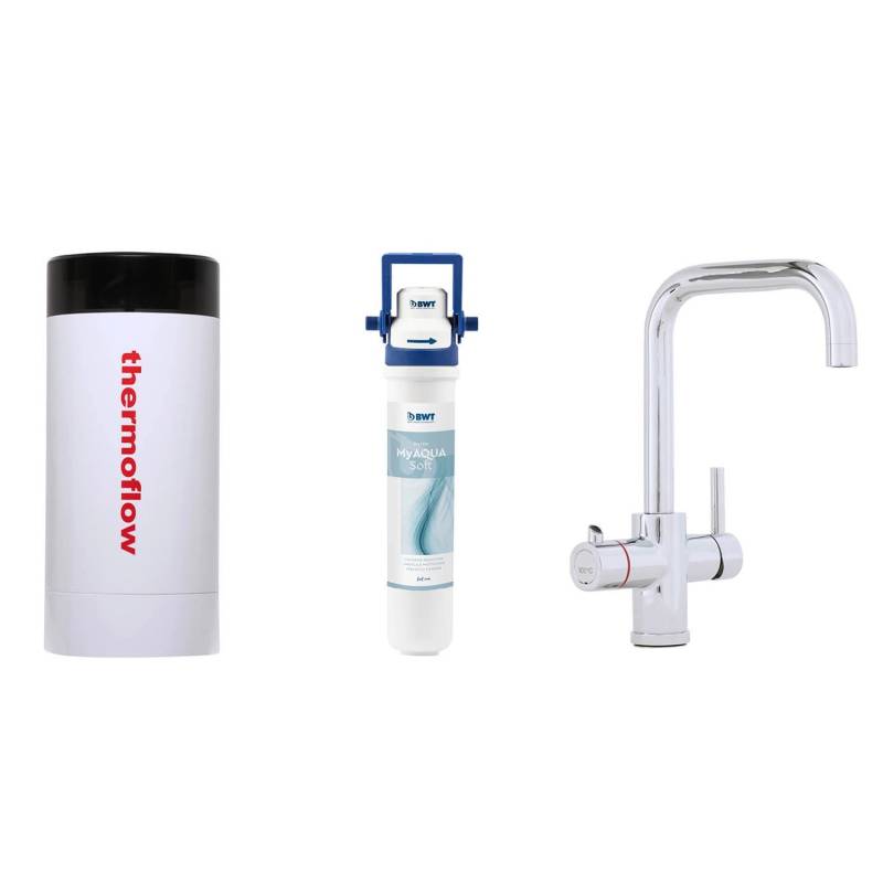 Thermoflow Kochendwasser-Armatur Thermoflow100E mit BWT Wasserfilter von Thermoflow