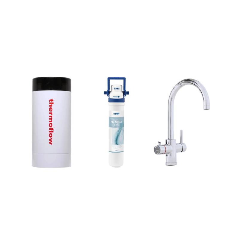 Thermoflow Kochendwasser-Armatur Thermoflow100R mit BWT Wasserfilter von Thermoflow