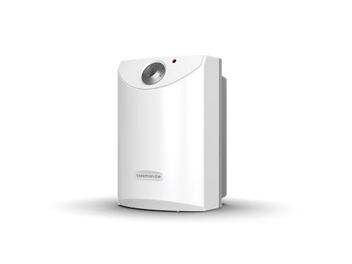 Thermoflow UT 10 Untertischspeicher drucklos | Warmwasserboiler 10 l Speichervolumen | Elektro-Warmwasserboiler G 3/8" Anschluss | 35-75 °C | 65 °C in 20 min. von Thermoflow